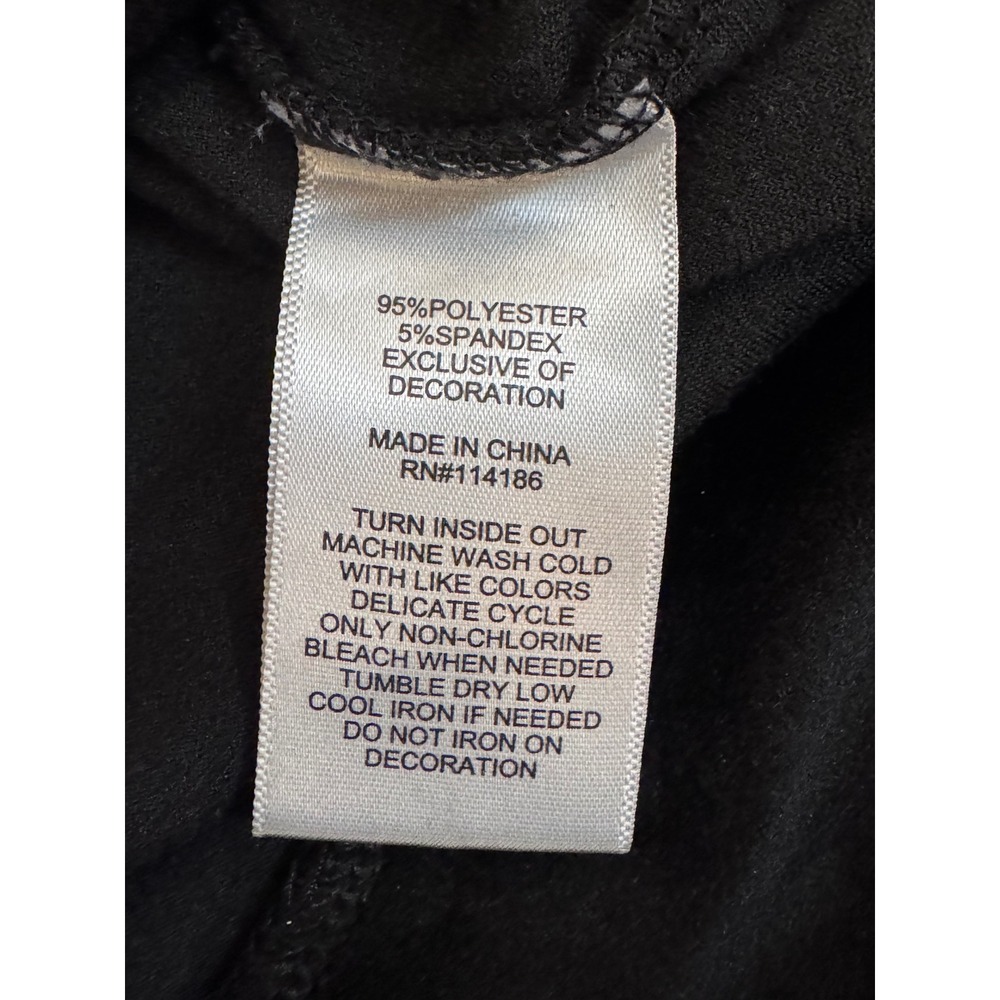 Juicy by‎ Juicy Couture Black Velour Zip Track Jacket Women's XXL Y2K - Picture 5 of 5
